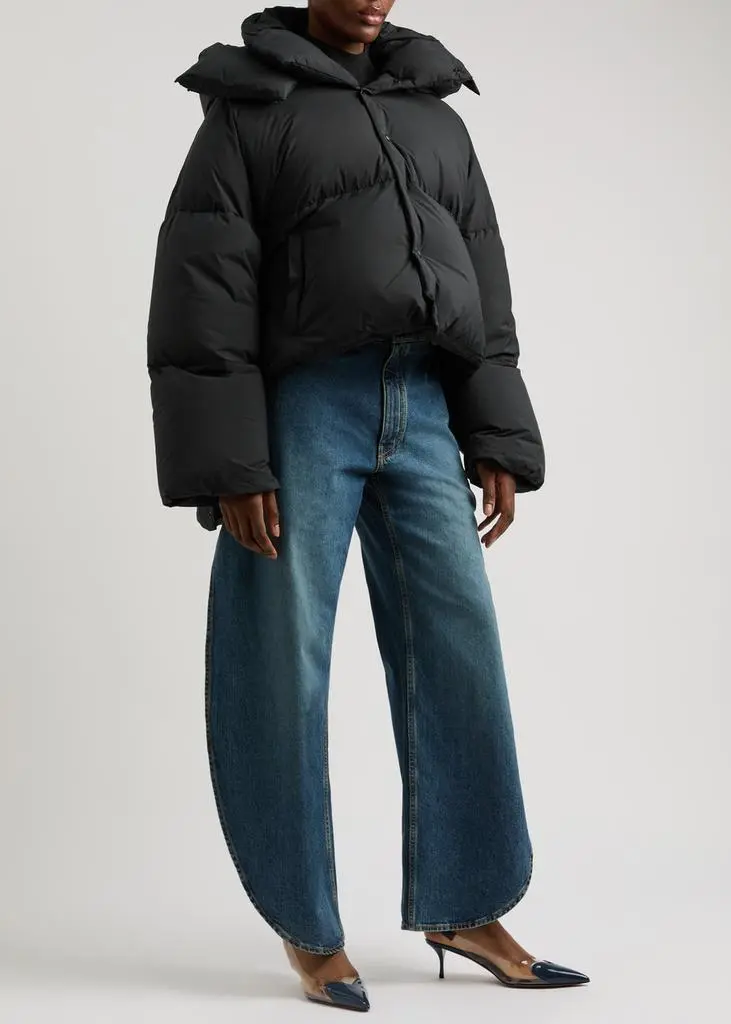 Alaïa Hooded quilted shell jacket 4