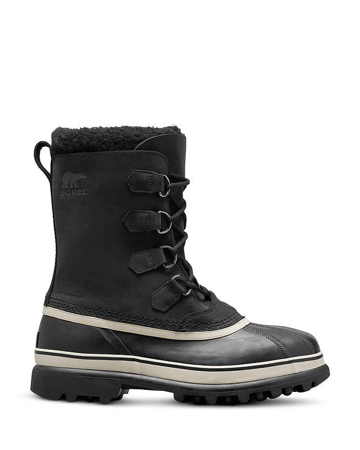 SOREL Men's Caribou Waterproof Nubuck Leather Cold-Weather Boots 2