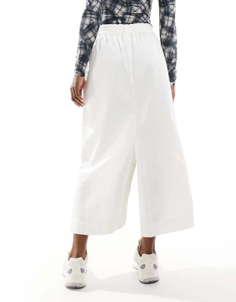 NIKE Nike MSC twill maxi skirt in cream 2