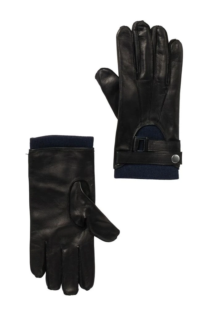 Portolano Faux Leather Half Moon Gloves 1