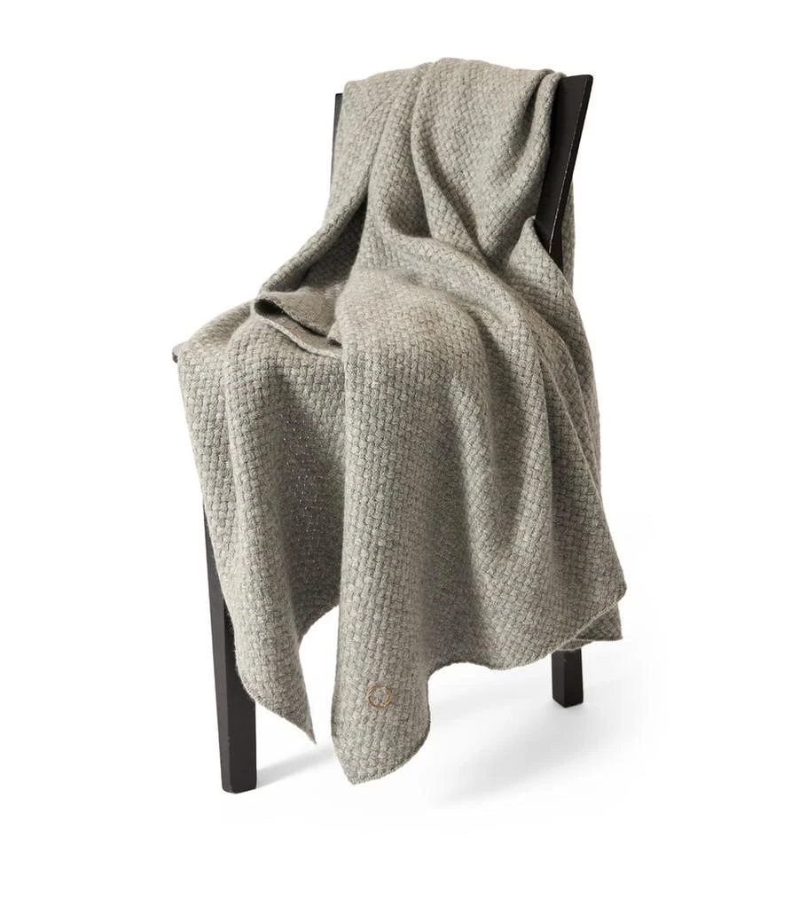 Oyuna Cashmere Maple Throw (180cm x 120cm) 2