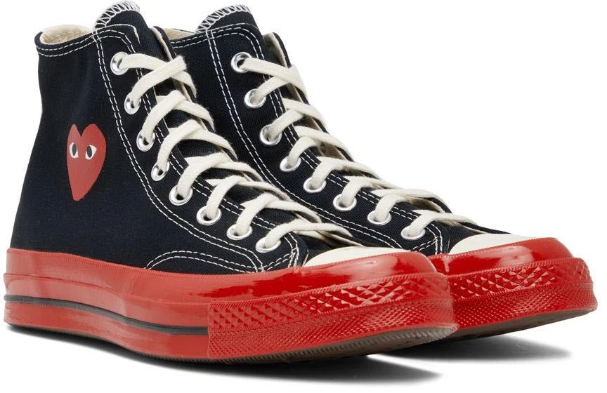 Comme des Garcons Black & Red Converse Edition Chuck 70 Sneakers 4