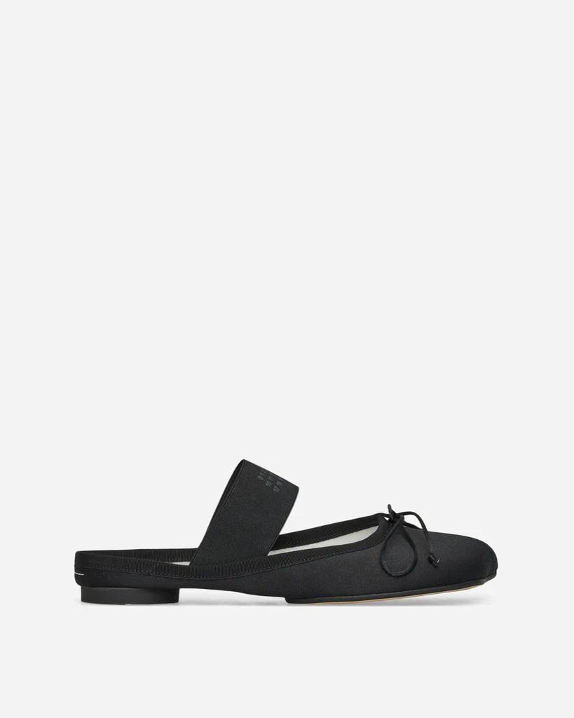 MM6 Women's Ballet Mules Black new arrivals