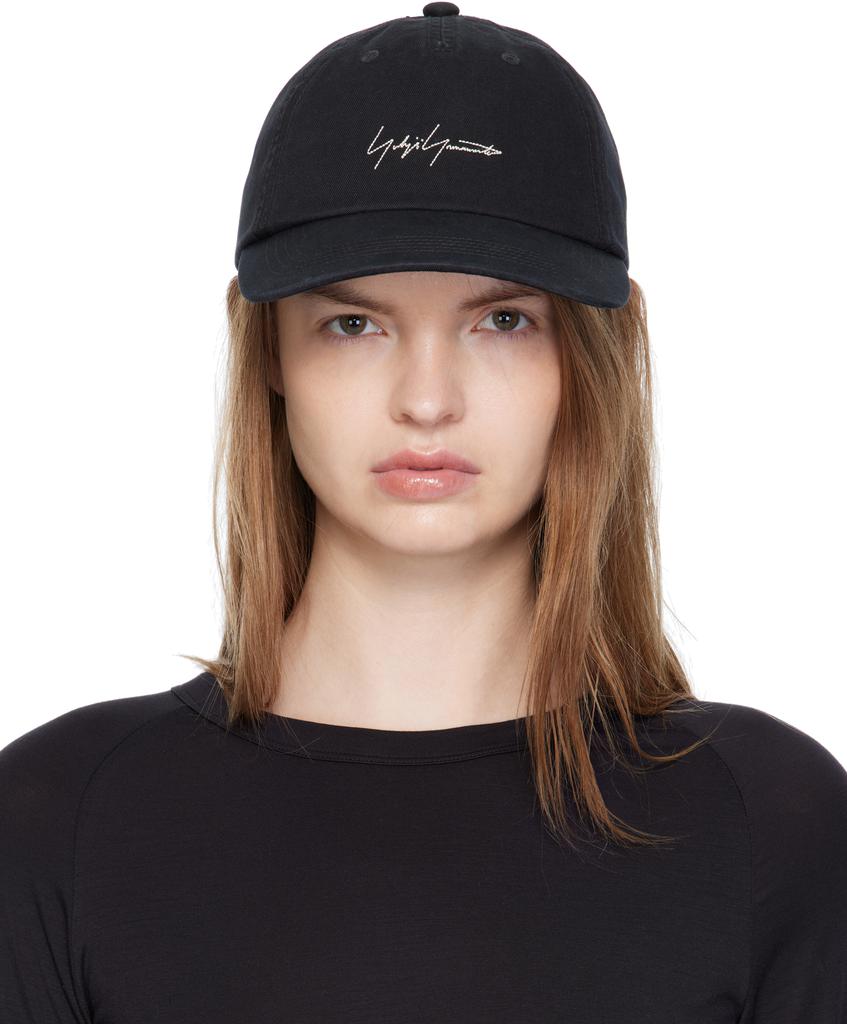 YOHJI YAMAMOTO Yohji Yamamoto Square Crown Gabardine Hat