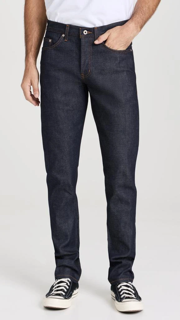 Naked & Famous Weird Guy Dirty Fade Selvedge Jeans 6