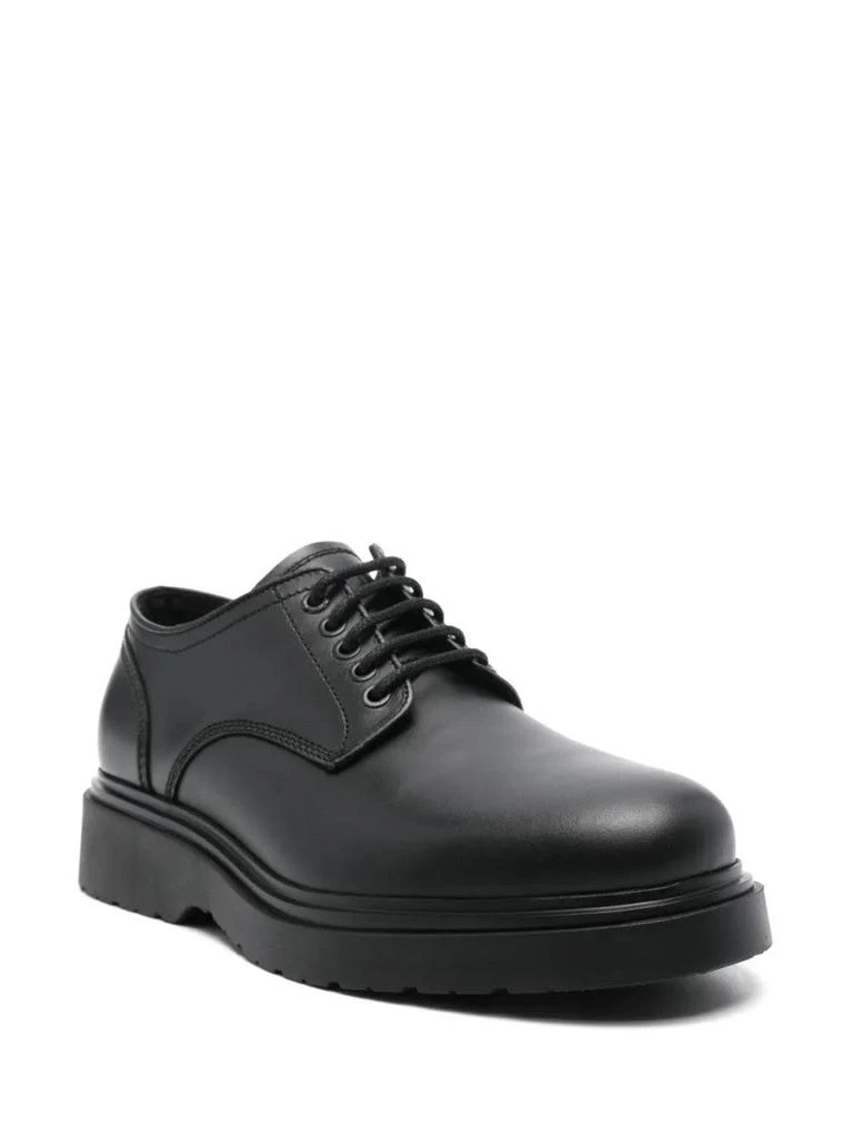 Calvin Klein Sleek Black Leather Derby Shoes 2