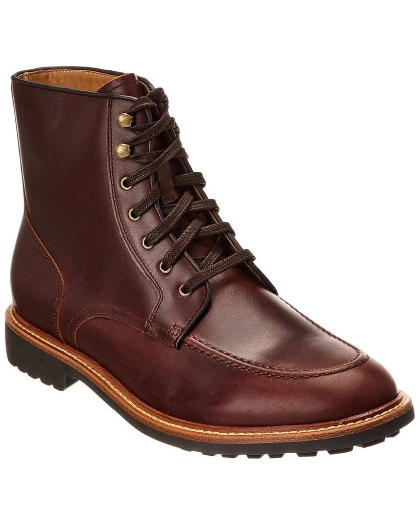 Warfield & Grand Apron Toe Leather Boot 1