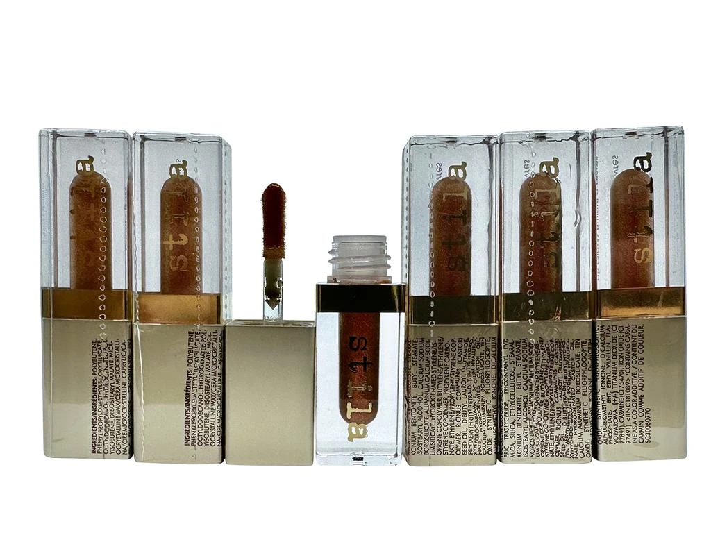 Stila Beauty Boss Lip Gloss Elevator Pitch 1.5 ML Set of 6 3