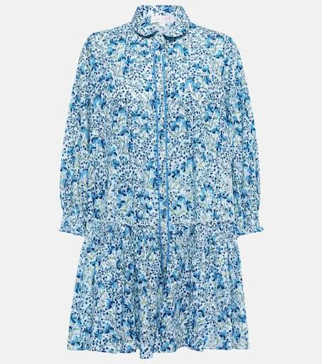 Poupette St Barth Tesorino floral minidress 1