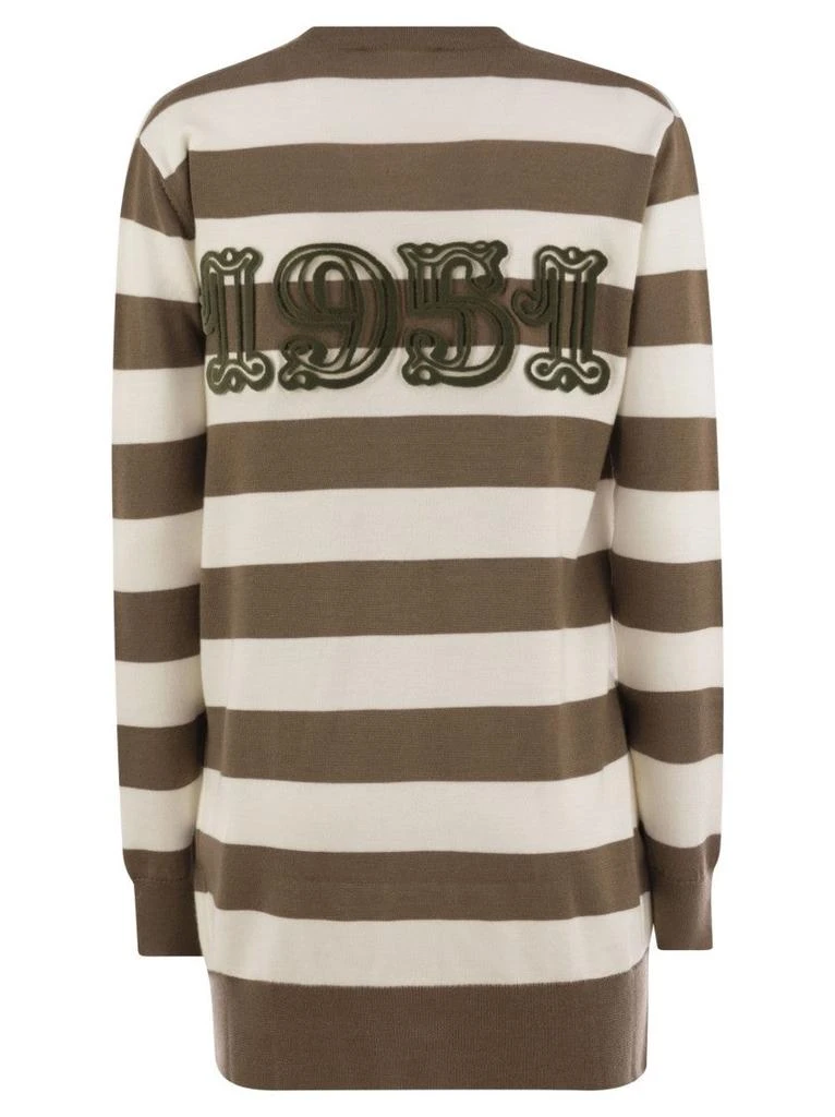 Max Mara Fiemme - Long Striped Wool Cardigan 2