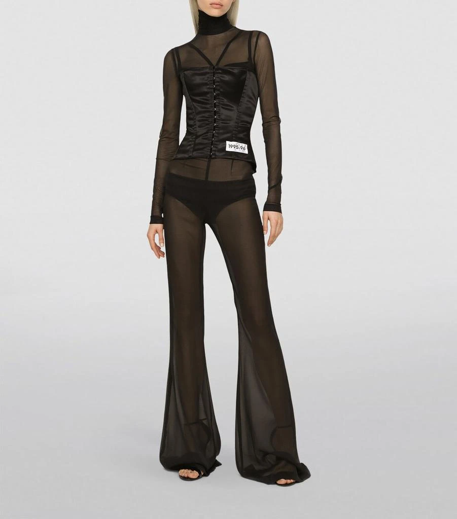 Dolce & Gabbana Satin Corset Top 2