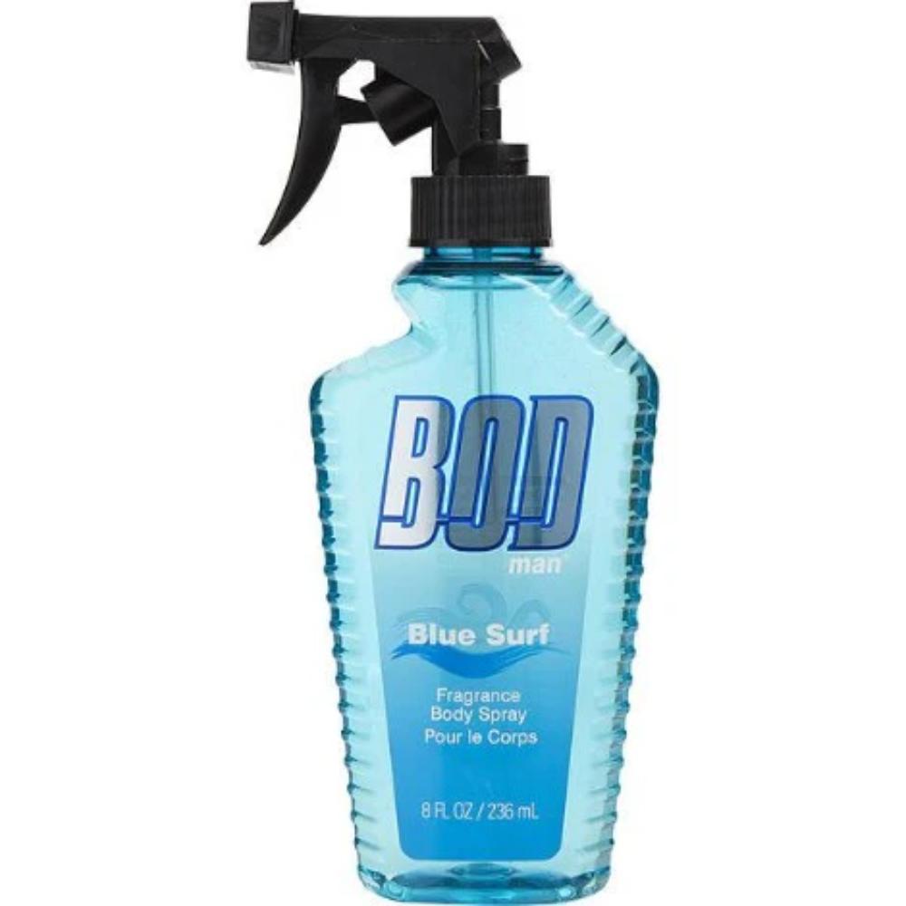 PARFUMS de COEUR Bod Man Blue Surf Body Spray 8.0 Oz
