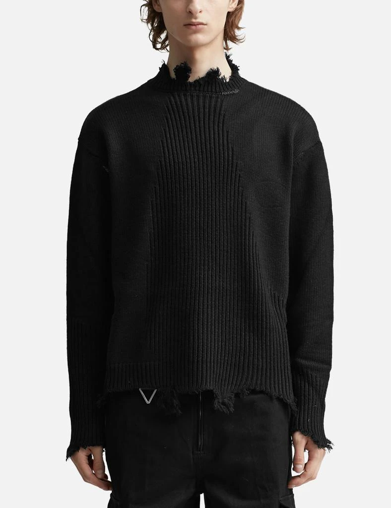 C2H4 002 - Arc Sculpture Knit Sweater 3