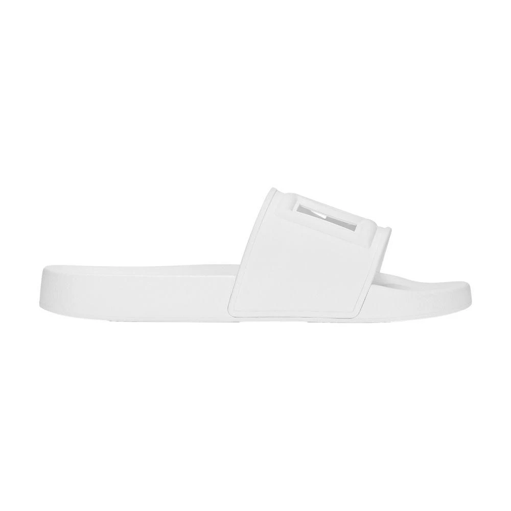 Dolce & Gabbana Rubber beachwear sliders with DG logo 6