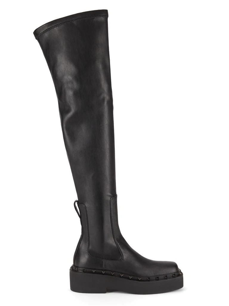 Valentino 45MM Studded Over-The-Knee Boots 1