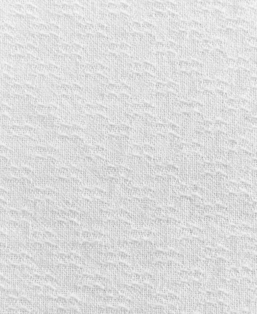 Nautica Ripple Cove White Cotton Blanket 3