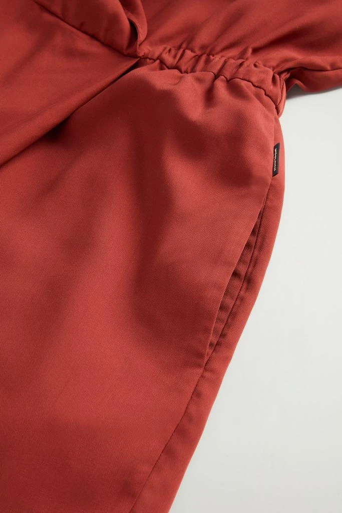Woolrich Tencel Dress - Women - Red 7