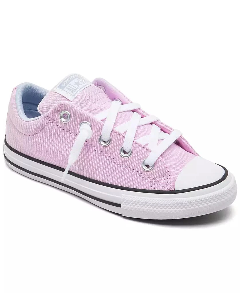 Converse Little Girls' Street Low Casual Sneakers from Finish Line 1