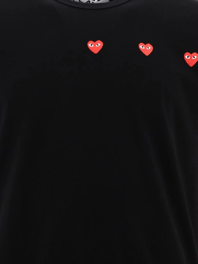 Comme des Garçons Play Comme des Garçons Play Triple Hearts Crewneck T-Shirt 7