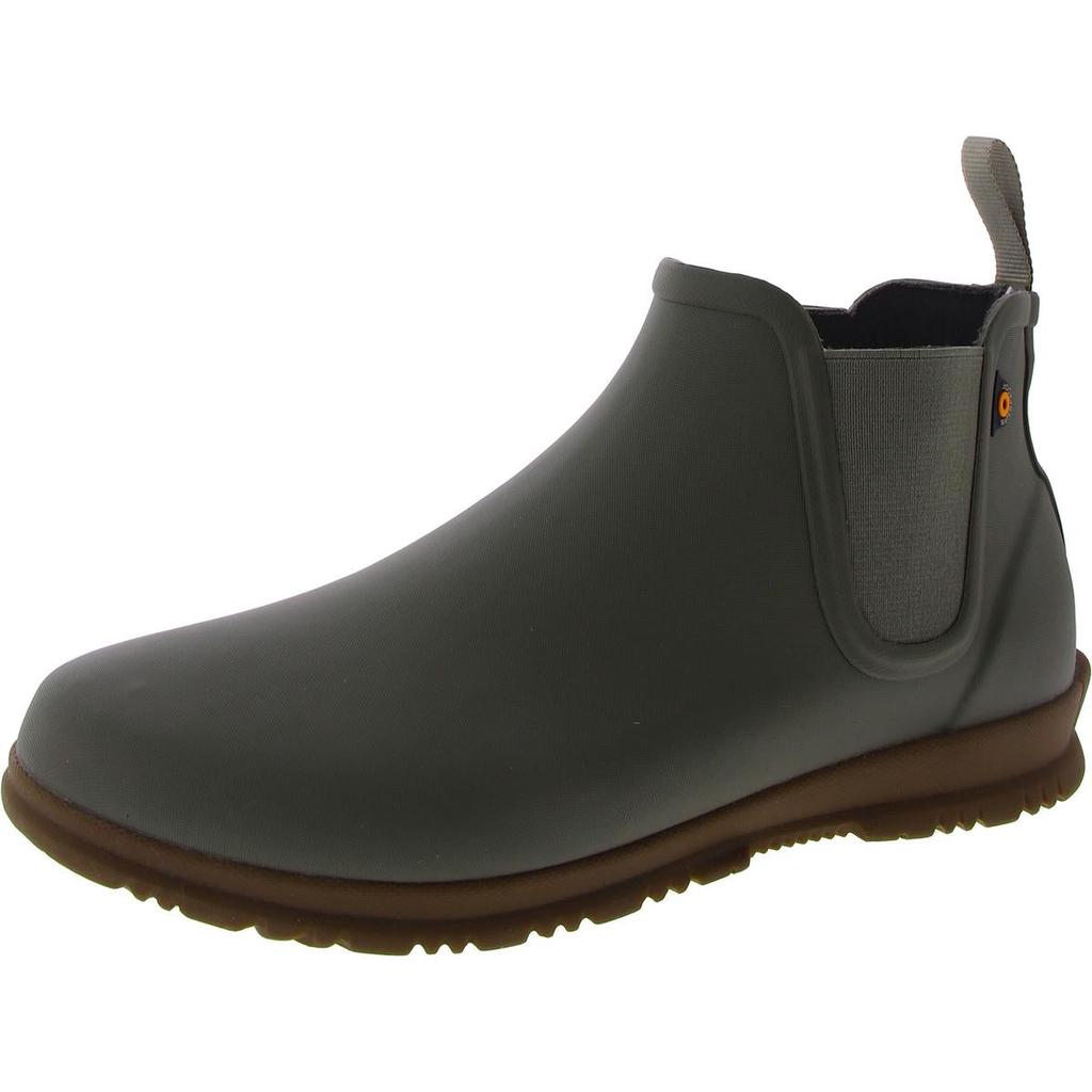 Bogs Sweetpea Womens Rain Slip On Chelsea Boots