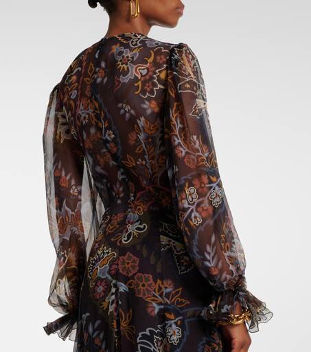 ETRO Printed silk gown - Dresses & Skirts - Free Shipping