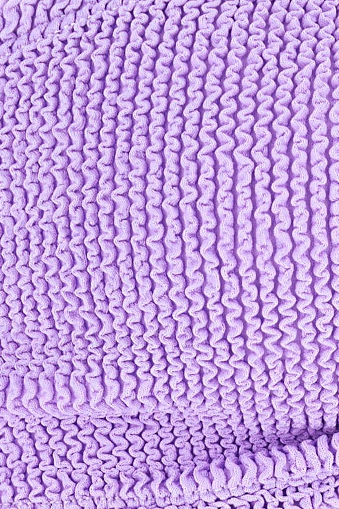 HUNZA G Lilac stretch nylon Jean bikini 3