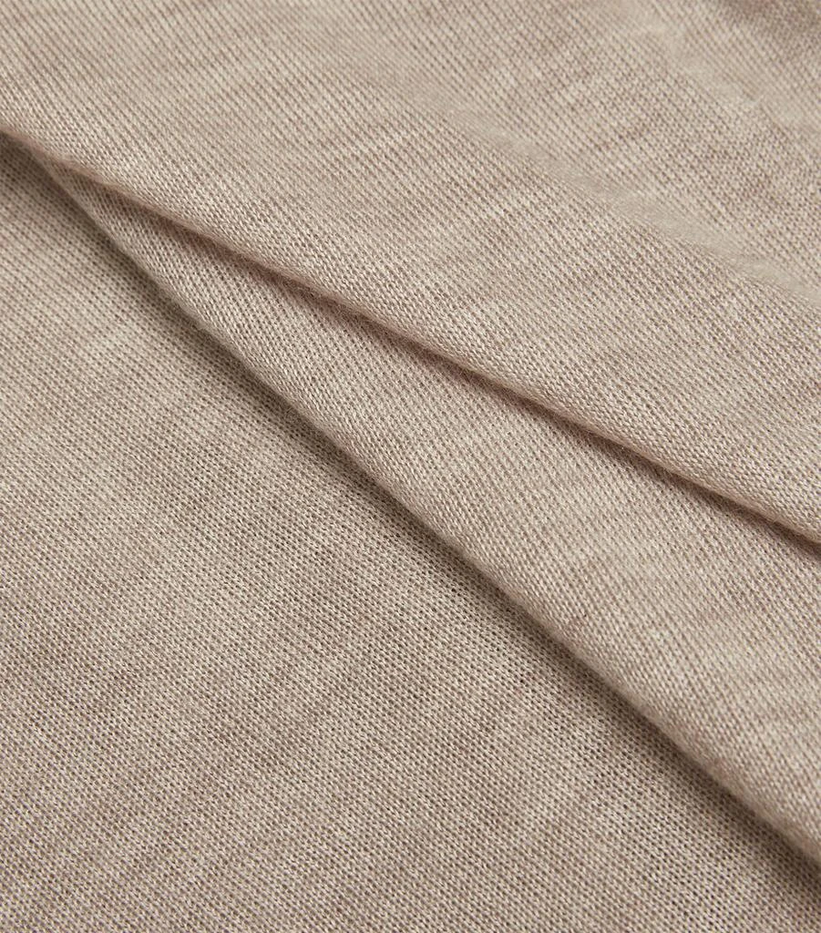 SAMAN AMEL Cashmere-Silk Polo Shirt 5