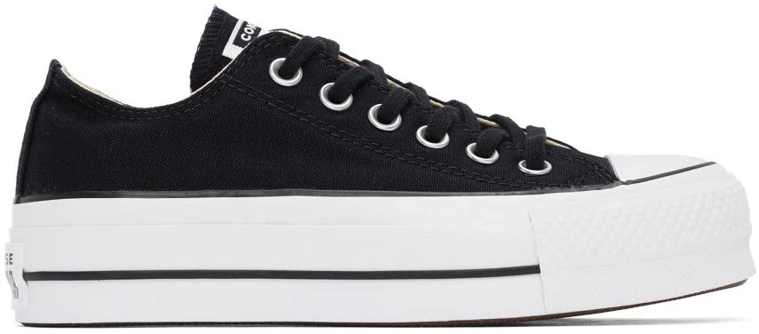 Converse Black Chuck Taylor All Star Lift Low Sneakers 1