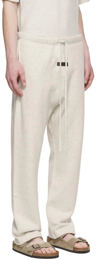 Fear of God ESSENTIALS Off-White Cotton Lounge Pants 2
