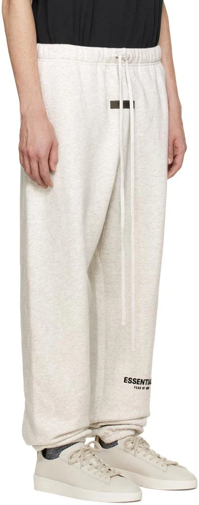 Fear of God ESSENTIALS Off-White Drawstring Lounge Pants 2