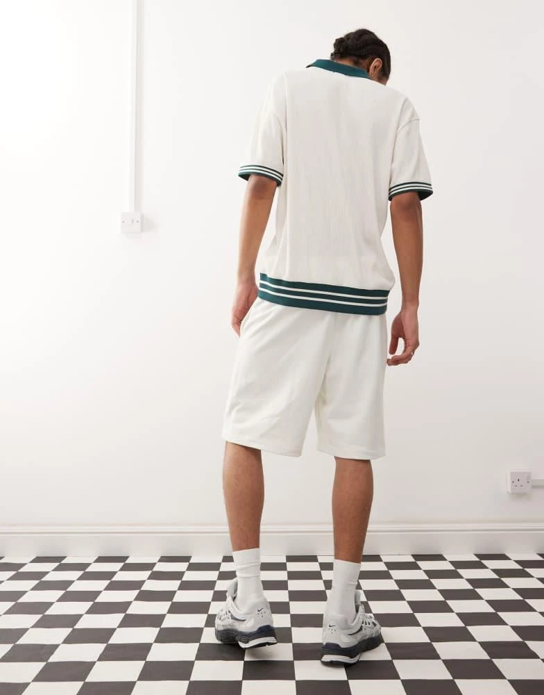 CHAMPION Champion LA logo shorts in off-white 5