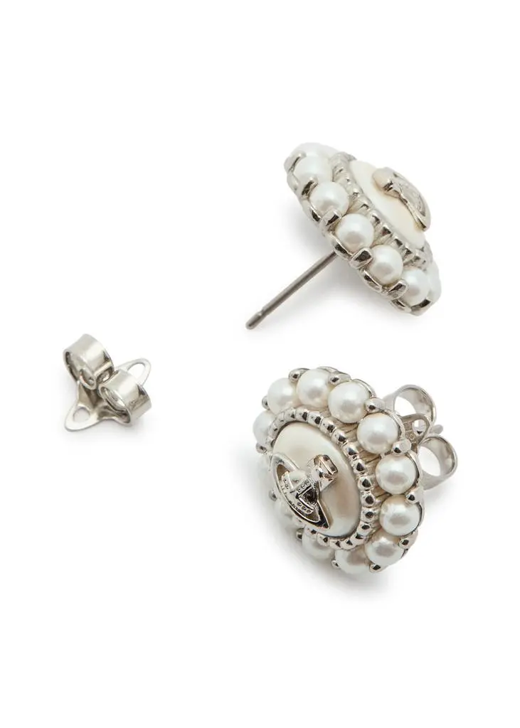 Vivienne Westwood Amaya faux pearl stud earrings 3