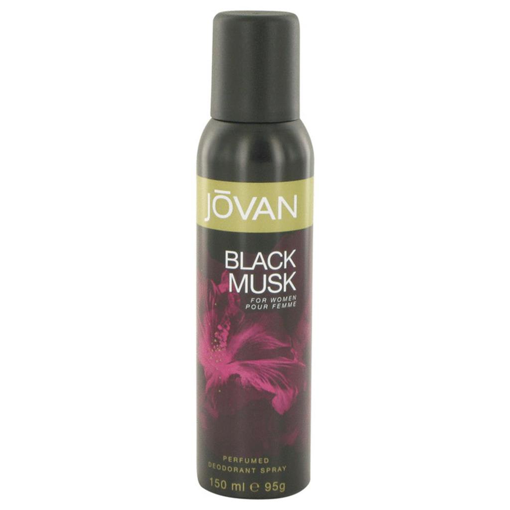 JOVAN 518532 Black Musk by  Deodorant Spray for Men, 5 oz