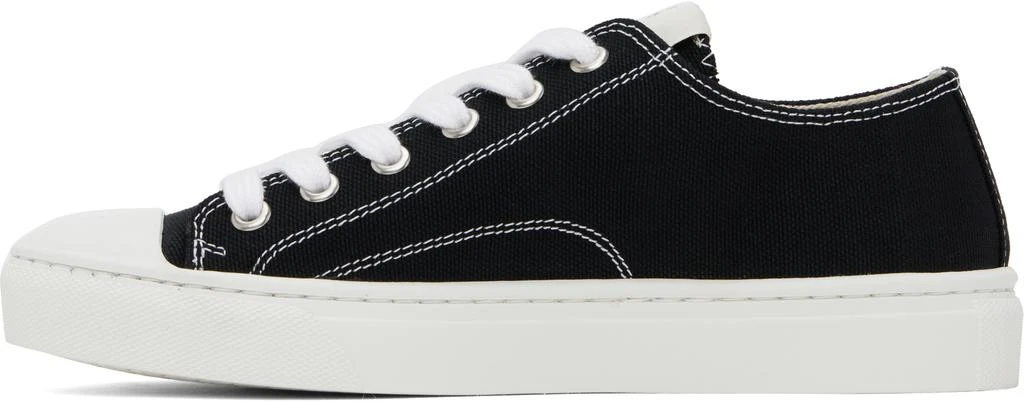 Vivienne Westwood Black Low-Top Plimsoll Sneakers 3