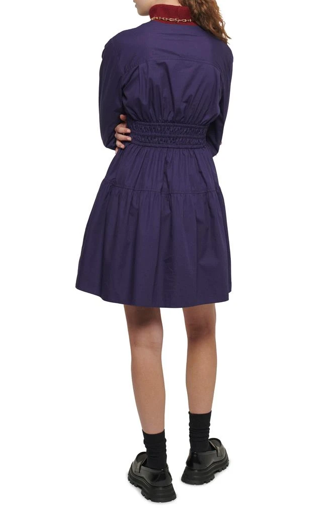 Derek Lam Emma Smocked Waist Long Sleeve Dress 2