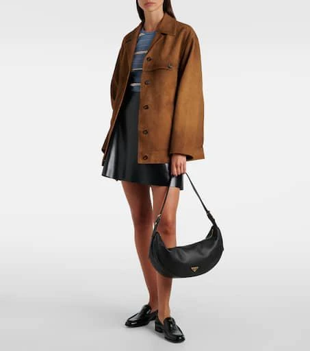 Prada Prada Demi-Lune Large leather shoulder bag 5