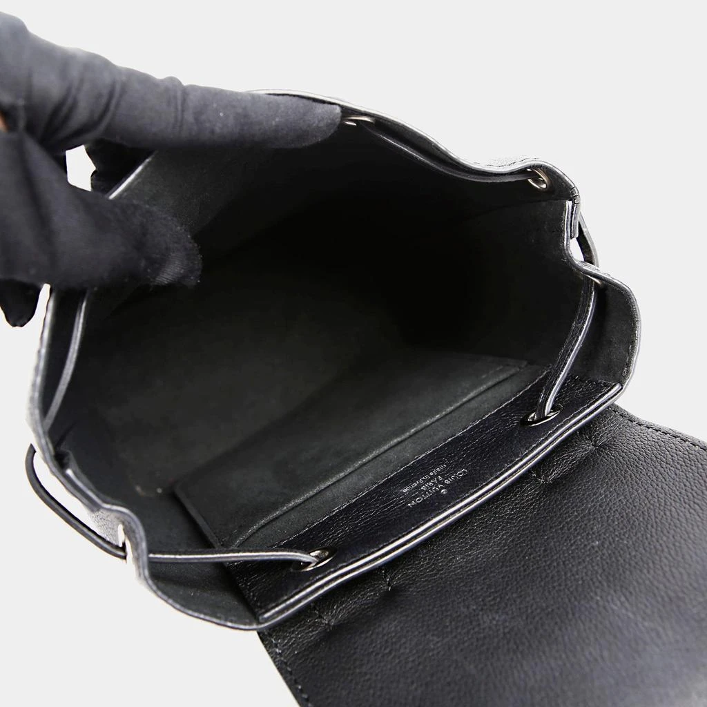 Louis Vuitton Louis Vuitton Black Caviar Leather Lockme Backpack 9