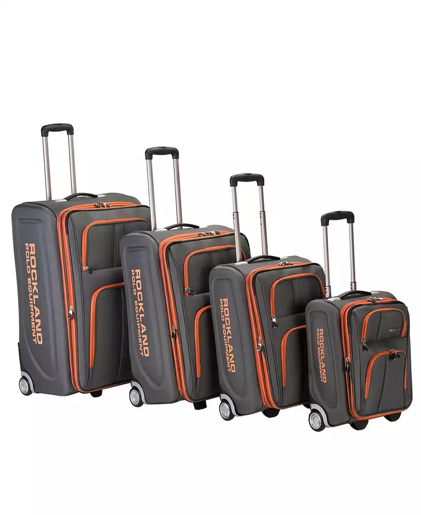 Rockland Varsity Polo 4-Pc. Softside Luggage Set 1