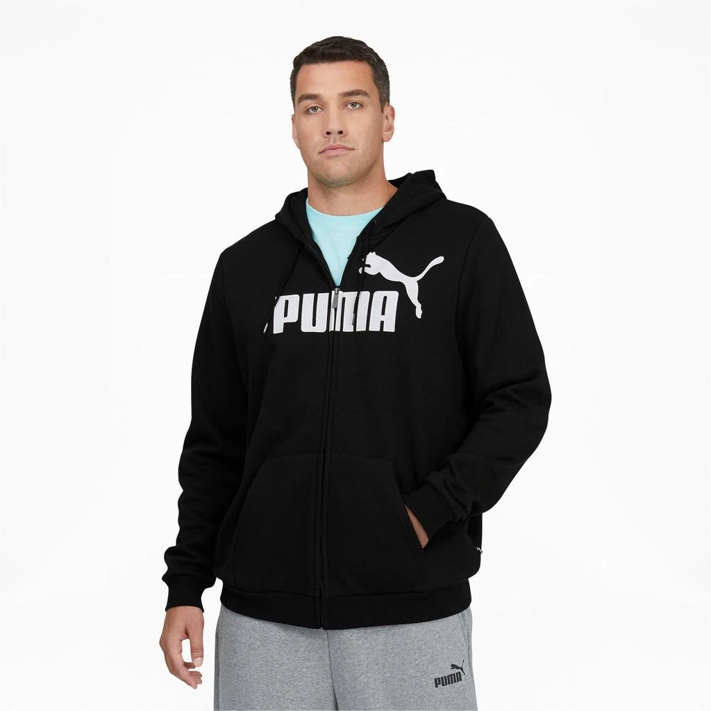 Puma PUMA Men's Essentials FZ Hoodie Big & Tall 3