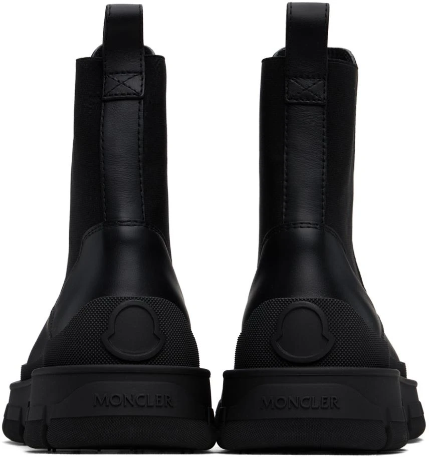 Moncler Black Hevea Chelsea Boots 2