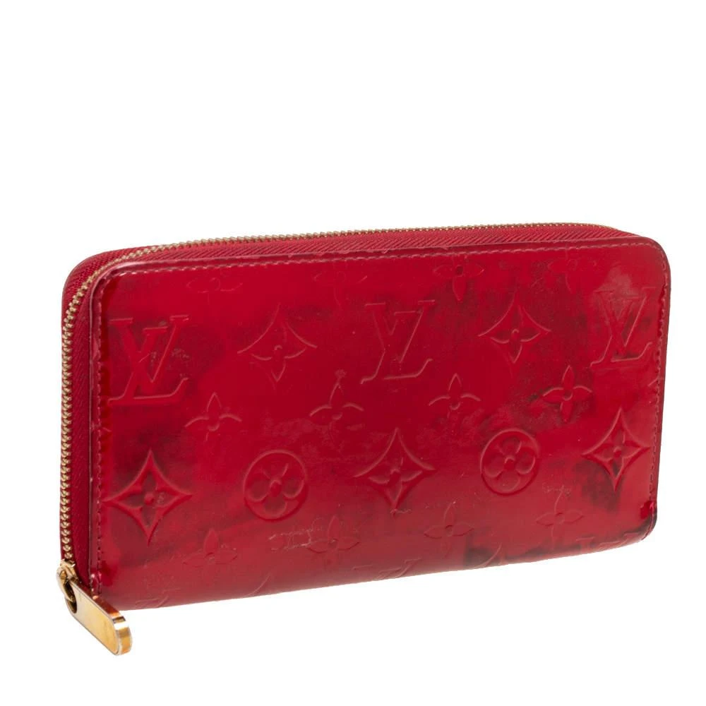 Louis Vuitton Louis Vuitton Pomme D’amour Monogram Vernis Zippy Wallet 3