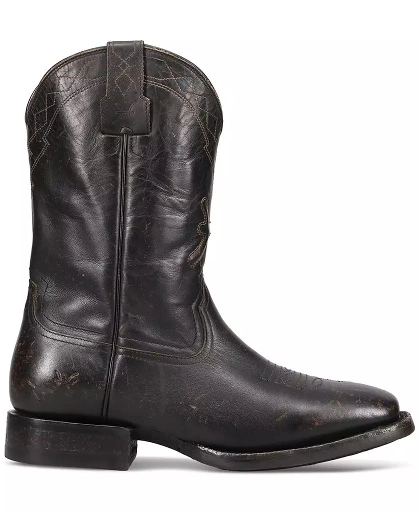 Frye Men's Hauser Logo Stitch Leather Pull On Boot 2