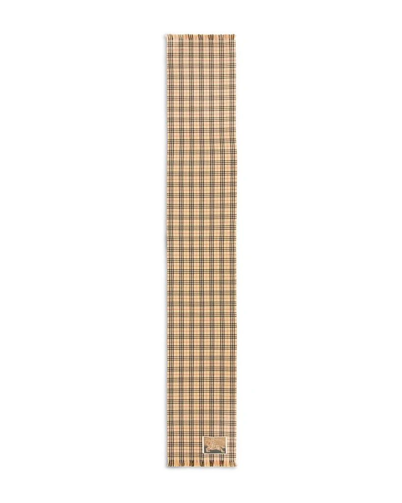 Burberry Reversible Tiny Check Scarf 2