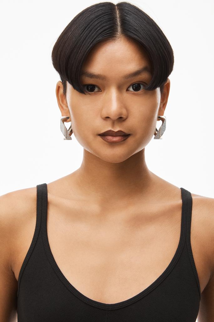 Shop LOGO ELASTIC BRA IN RIBBED JERSEY on Sale at BeyondStyle