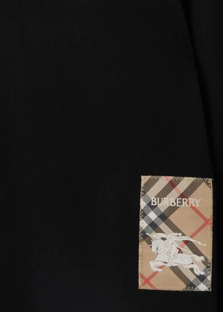 Burberry Check label cotton top 3