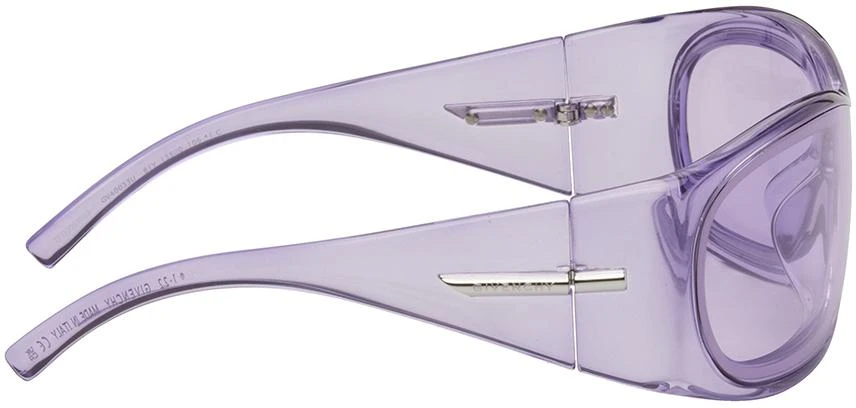 Givenchy Purple Rectangular Sunglasses 2