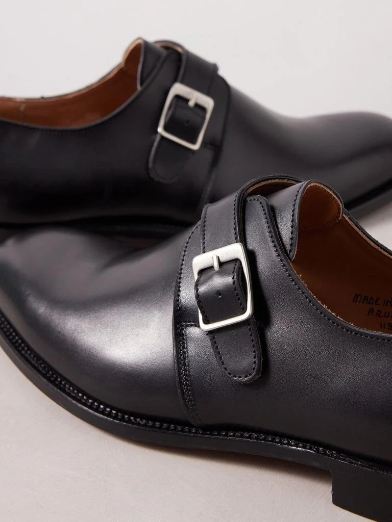 Grenson Arundel leather monk-strap shoes 3