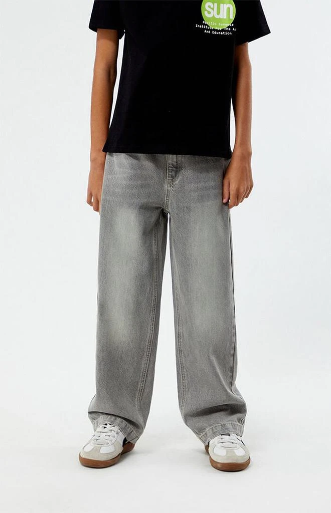 PacSun Kids Gray Baggy Jeans 1