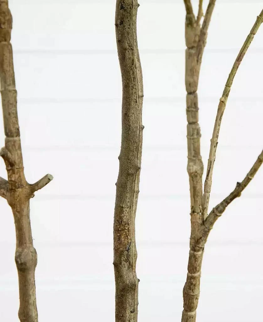 NEARLY NATURAL 7ft. Artificial Minimalist Japanese Pieris Tree with Real Touch Leaves 4