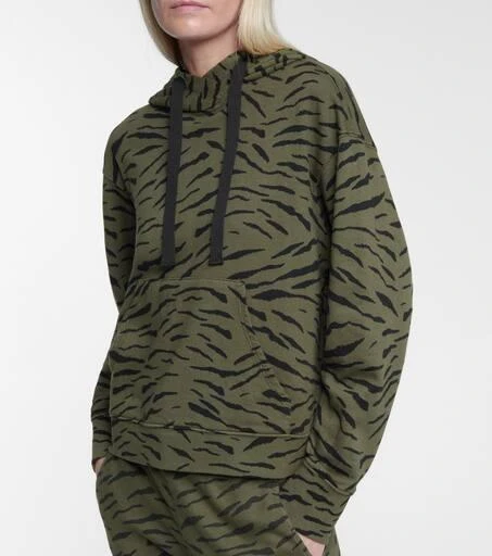 Velvet Roseanne printed cotton hoodie 4
